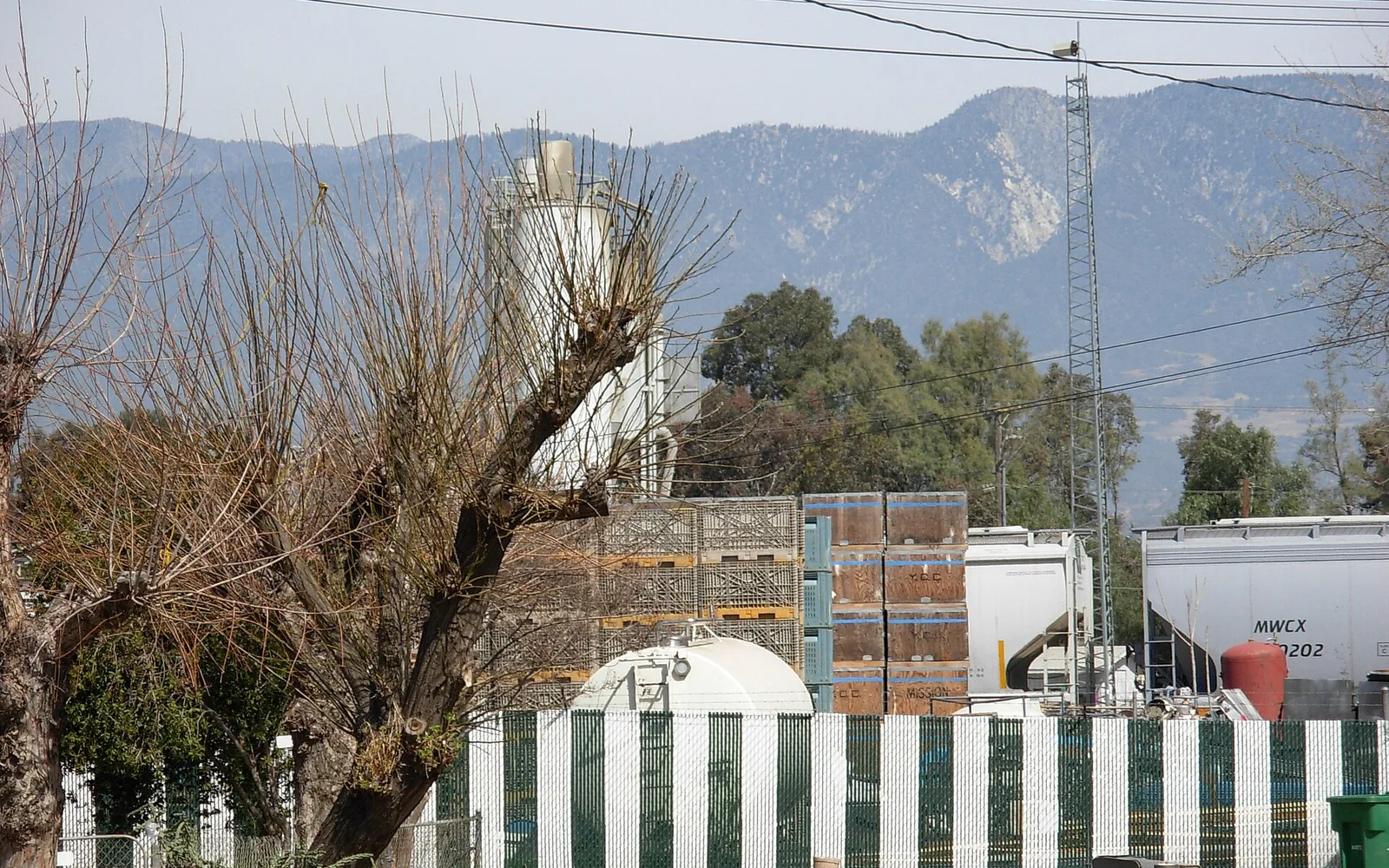 Beaumont, California with the San Gorgonio Pass mountains in the background